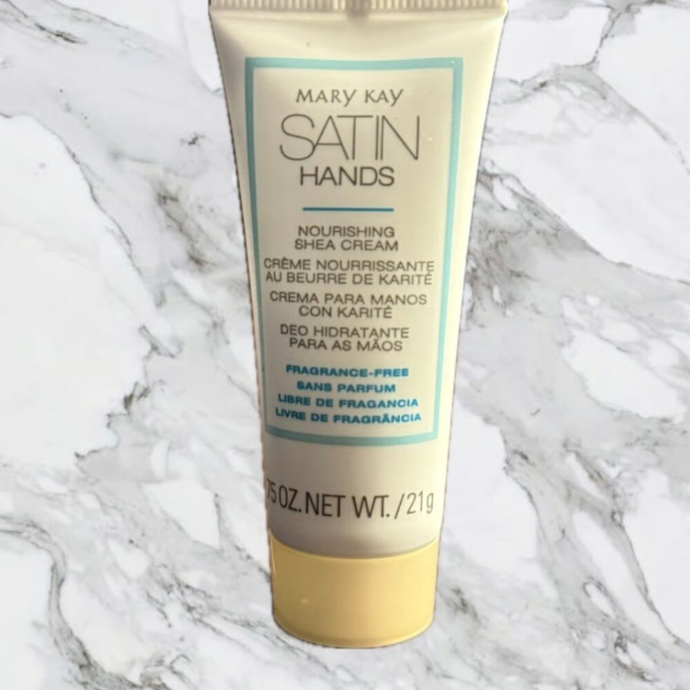 Mary Kay Satin Hands Nourishing Shea Cream Lotion .75 oz NEW
